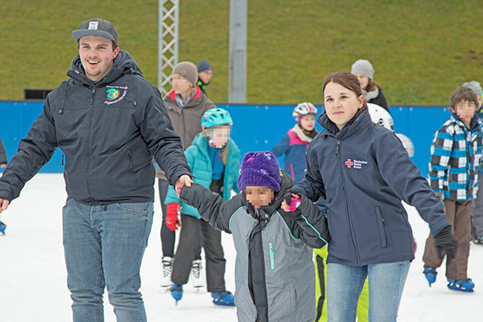 Schlittschuhlaufen Youngster