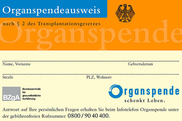 Organspende