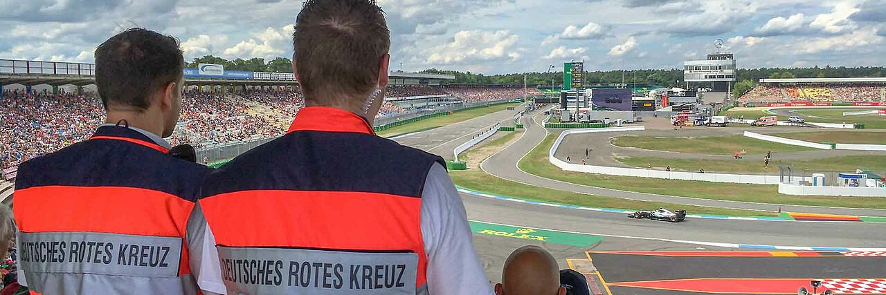 Sanitätsdienst auf dem Hockenheimring